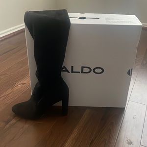Aldo Knee High black boots